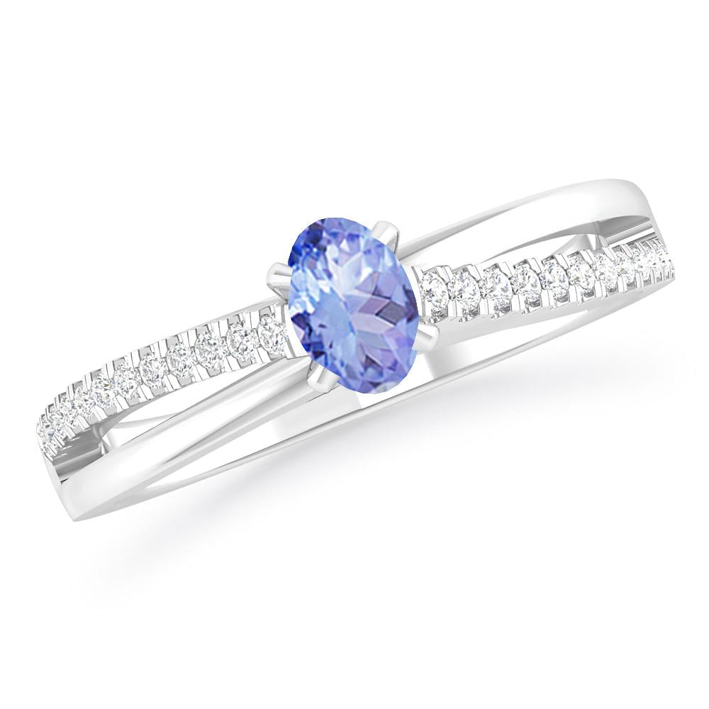 White Gold - Tanzanite