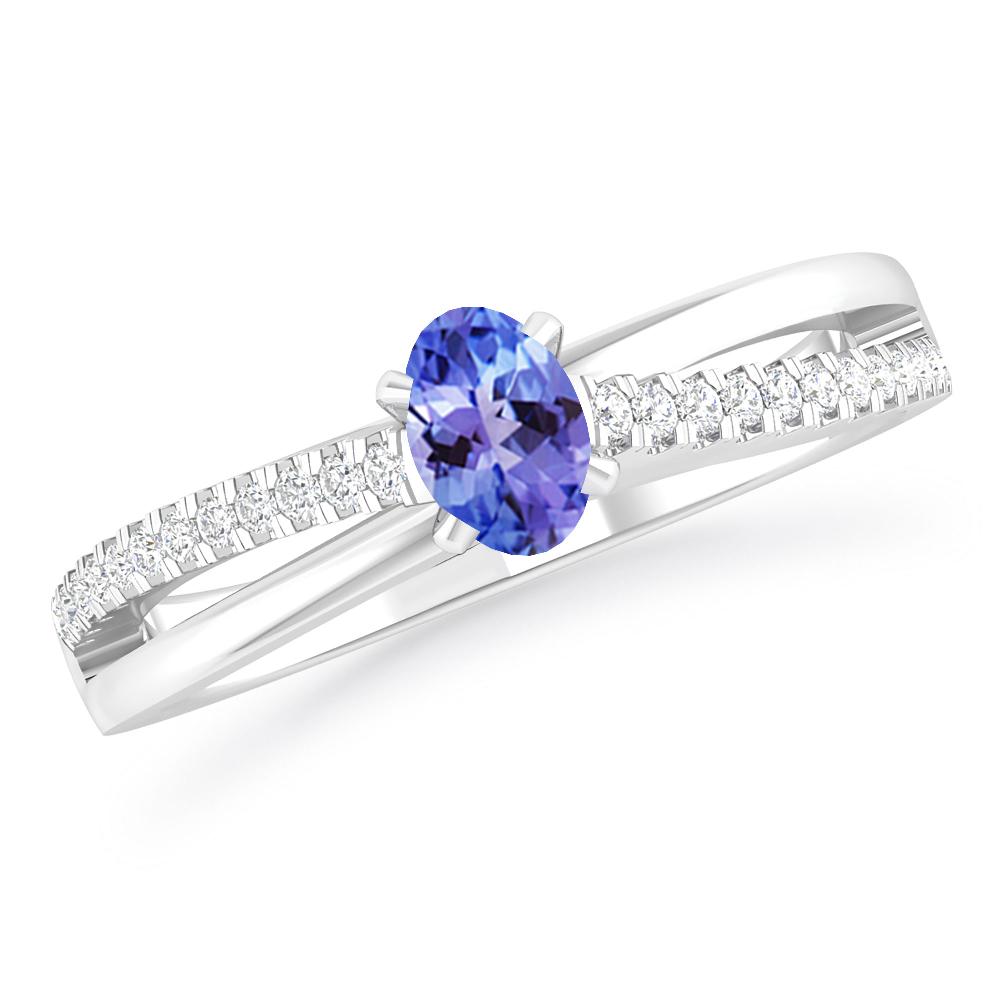 White Gold - Tanzanite