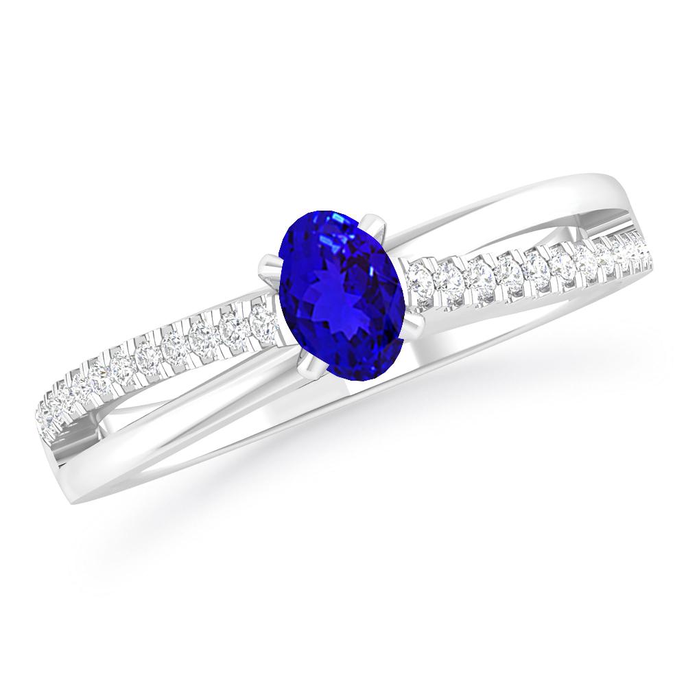 White Gold - Tanzanite