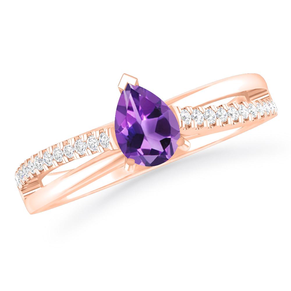 Rose Gold - Amethyst