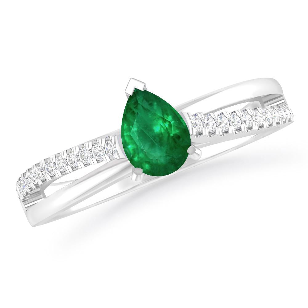 White Gold - Emerald