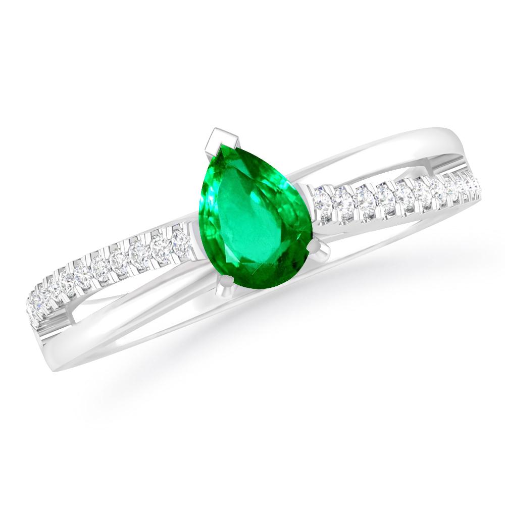 White Gold - Emerald