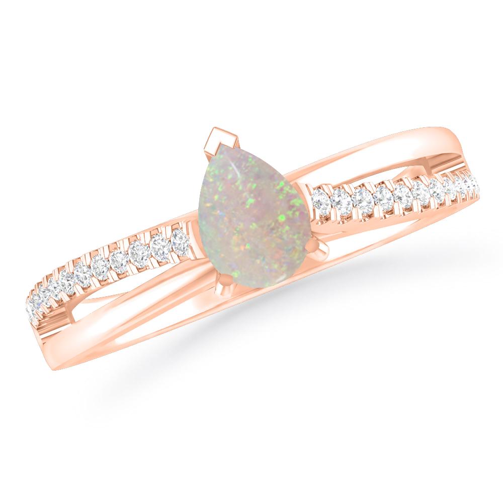 Rose Gold - Opal