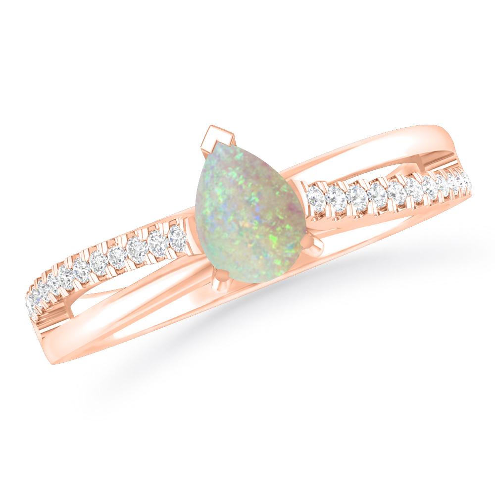 Rose Gold - Opal