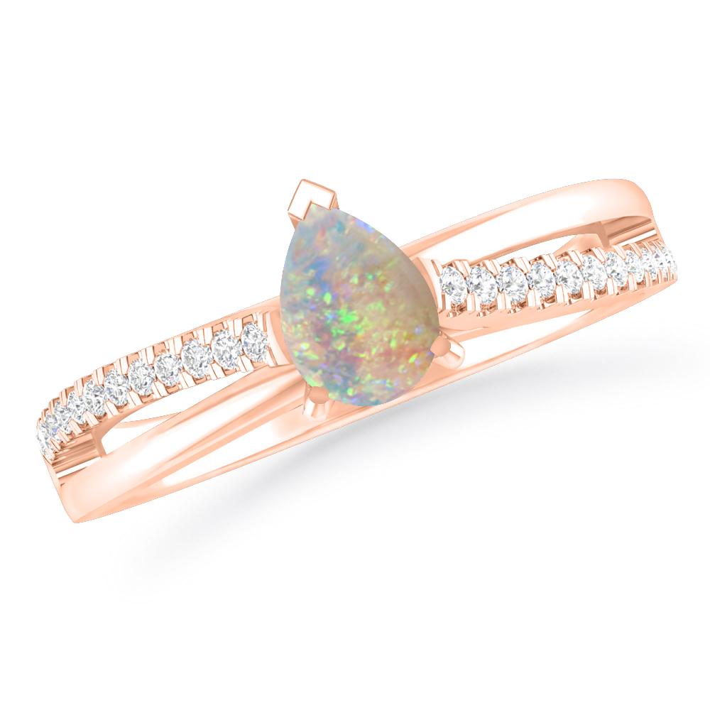 Rose Gold - Opal