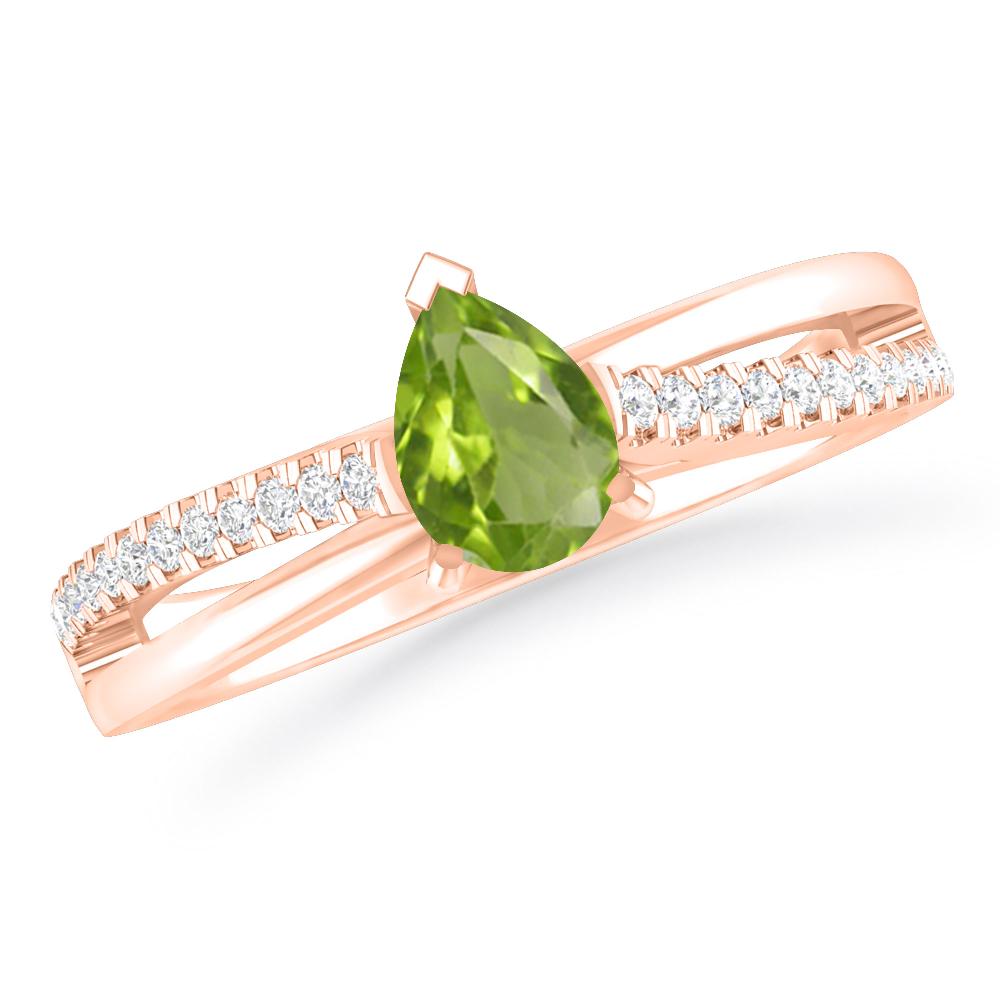 Rose Gold - Peridot