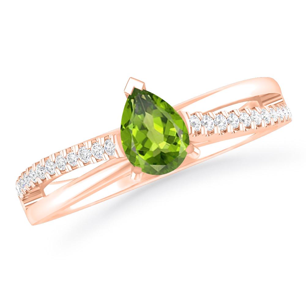 Rose Gold - Peridot