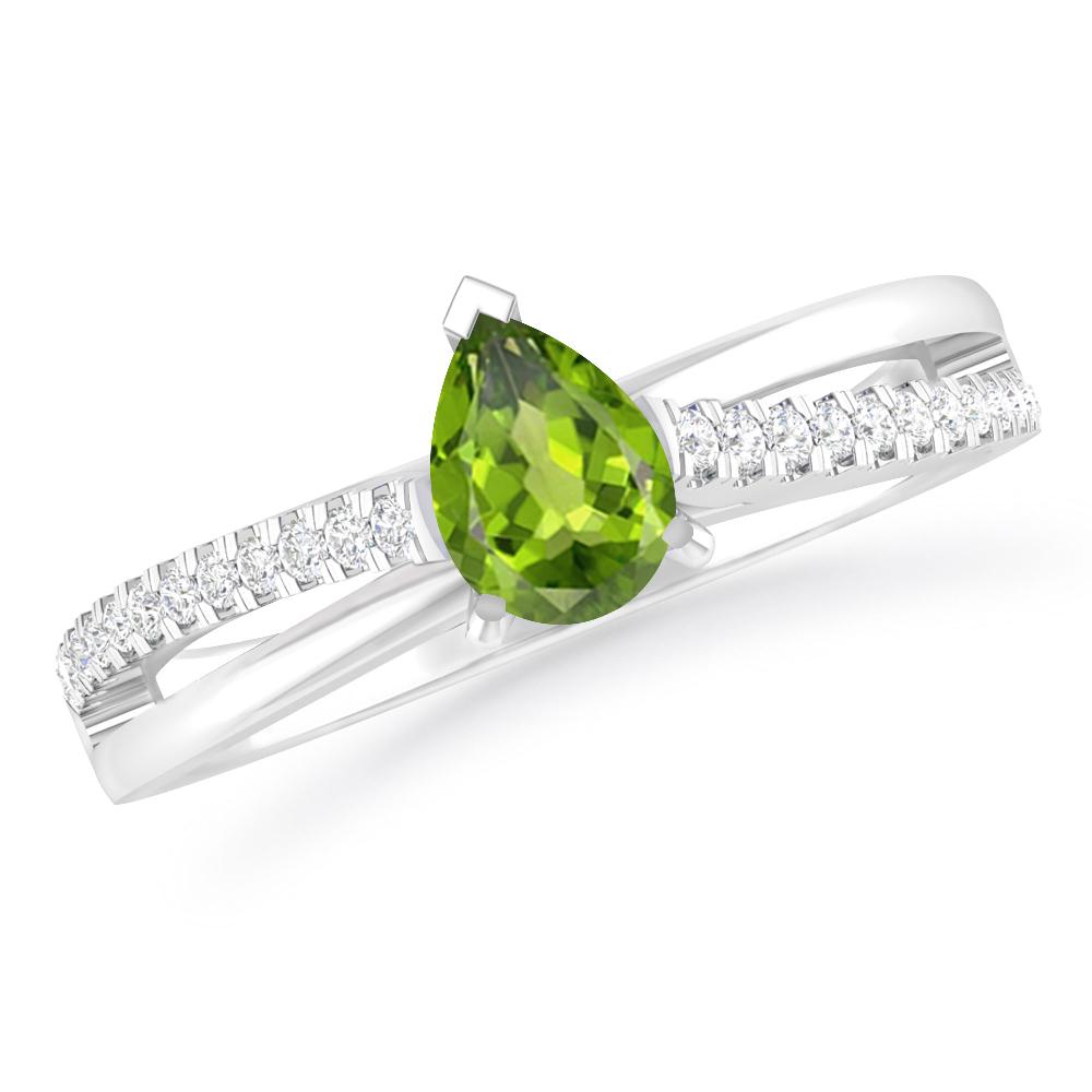 White Gold - Peridot