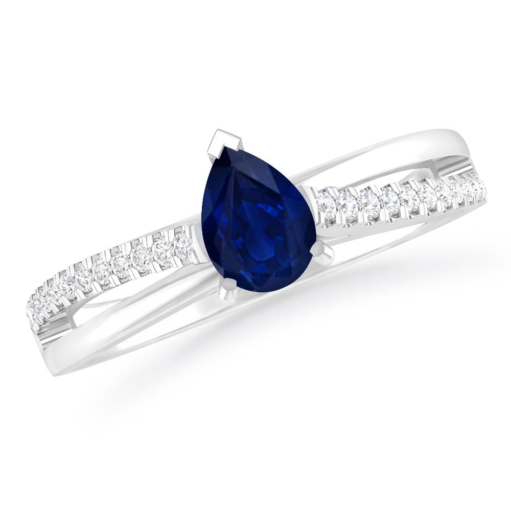 White Gold - Sapphire