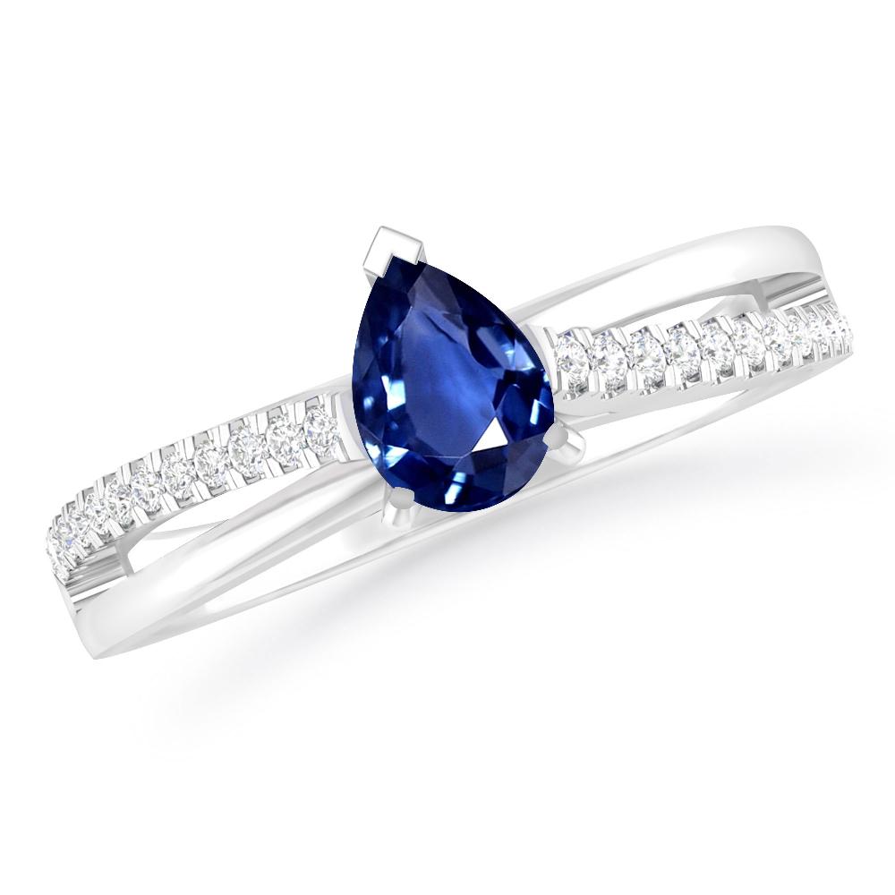 White Gold - Sapphire