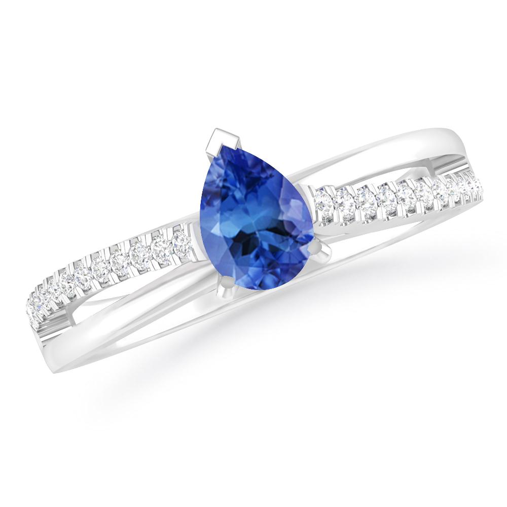 White Gold - Tanzanite