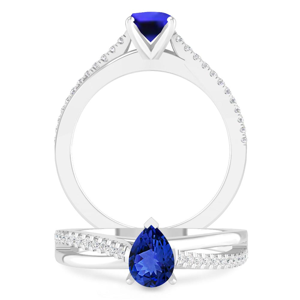 White Gold - Tanzanite