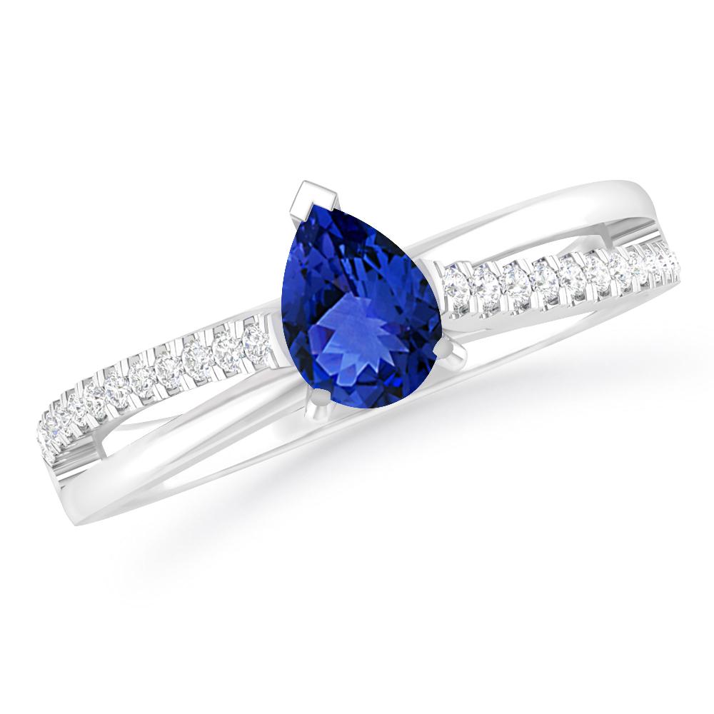 White Gold - Tanzanite