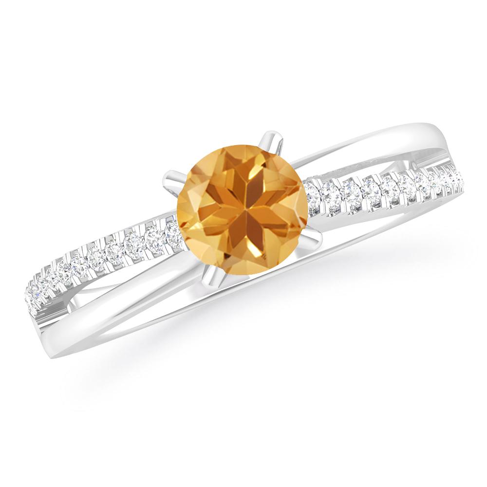 White Gold - Citrine