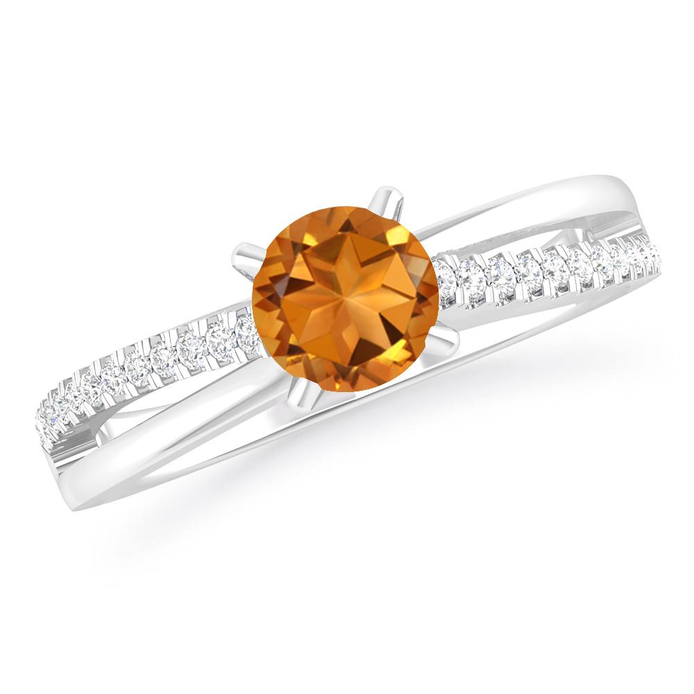 White Gold - Citrine