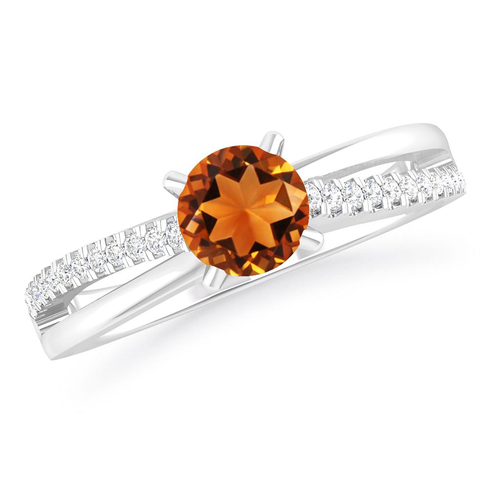 White Gold - Citrine