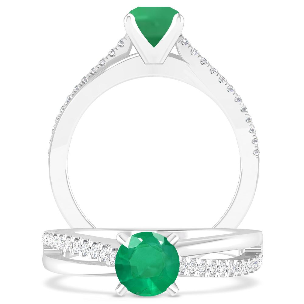 White Gold - Emerald