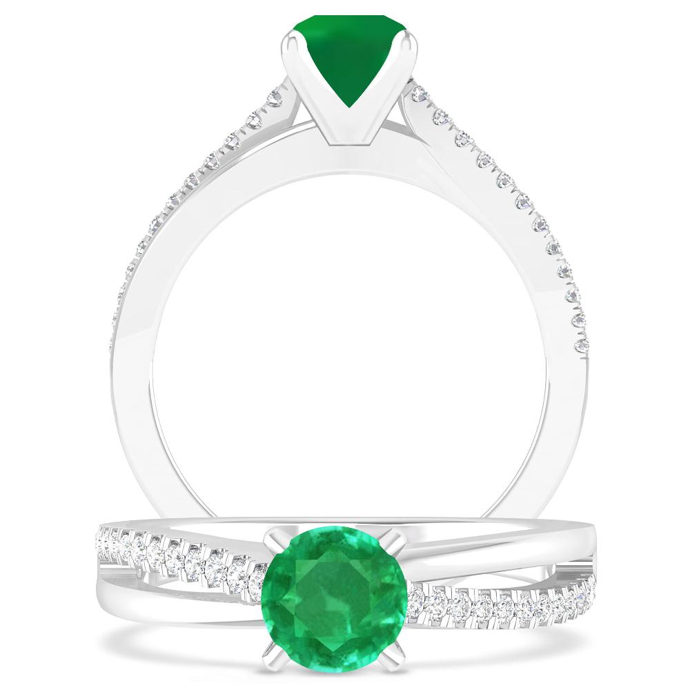 White Gold - Emerald