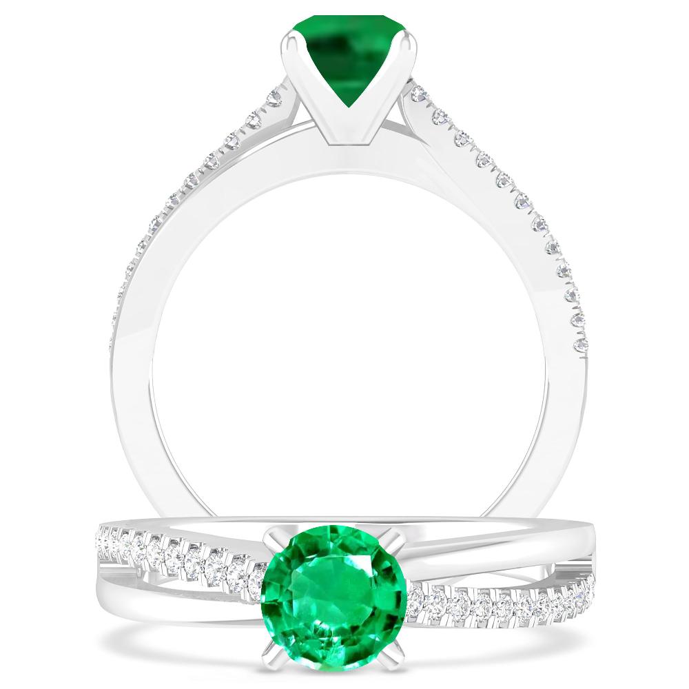 White Gold - Emerald