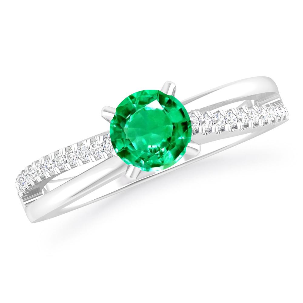 White Gold - Emerald