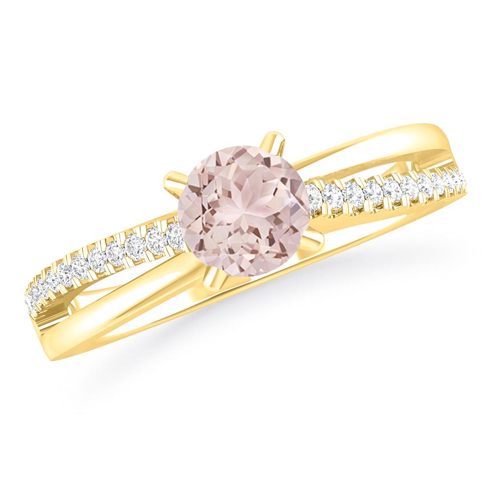 Yellow Gold - Morganite