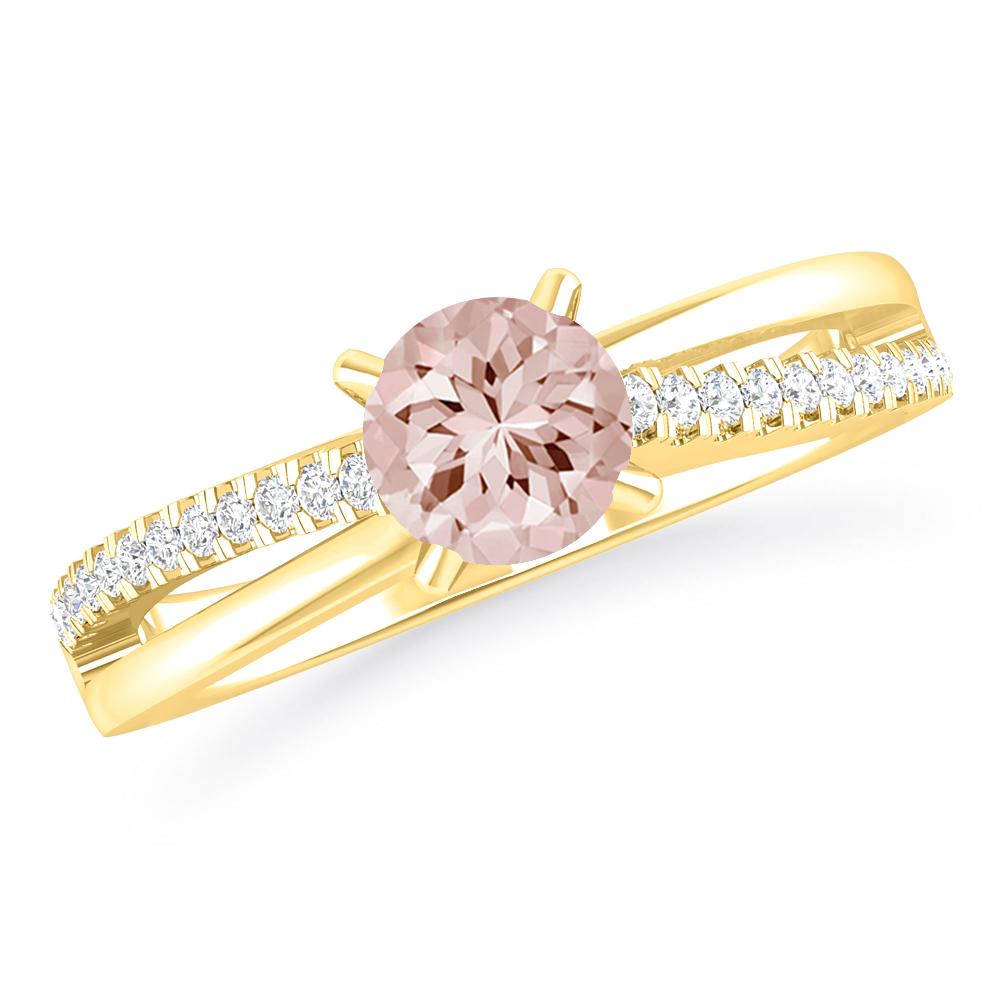 Yellow Gold - Morganite