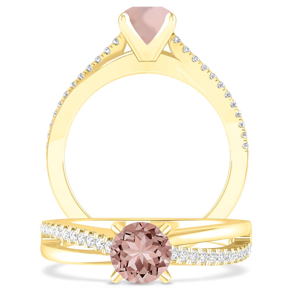 Yellow Gold - Morganite