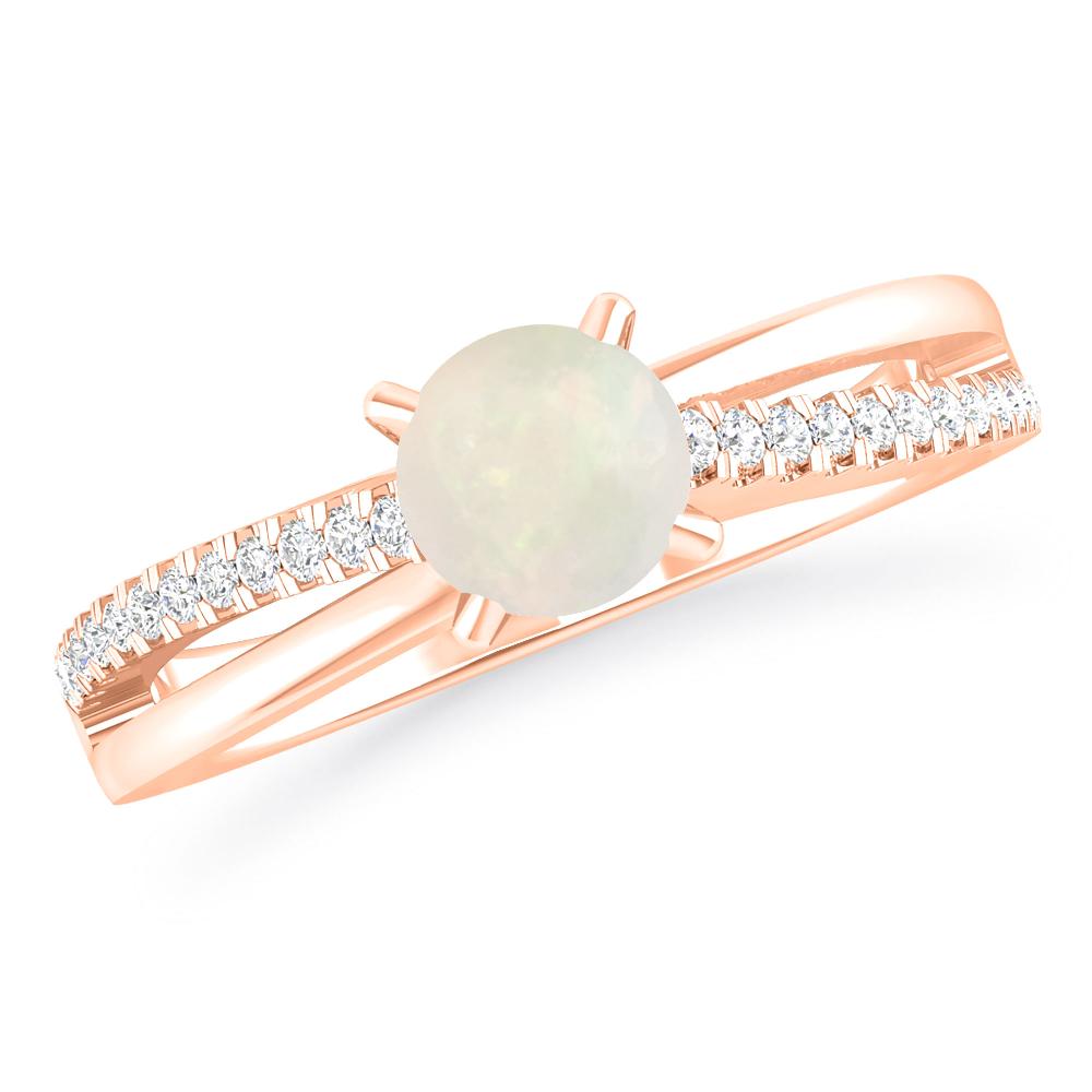 Rose Gold - Opal