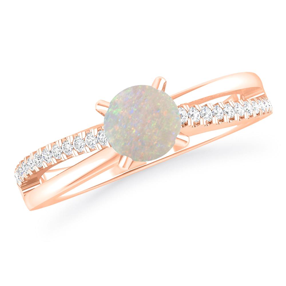 Rose Gold - Opal