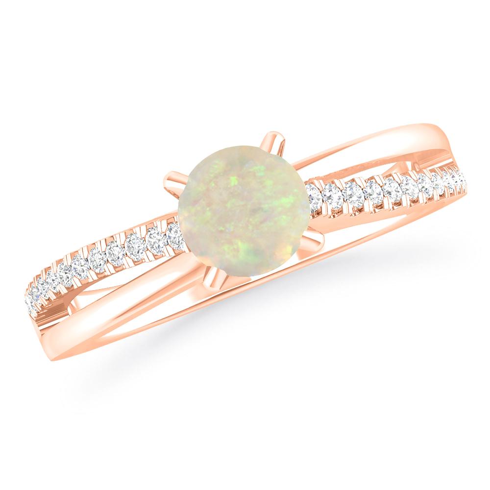 Rose Gold - Opal