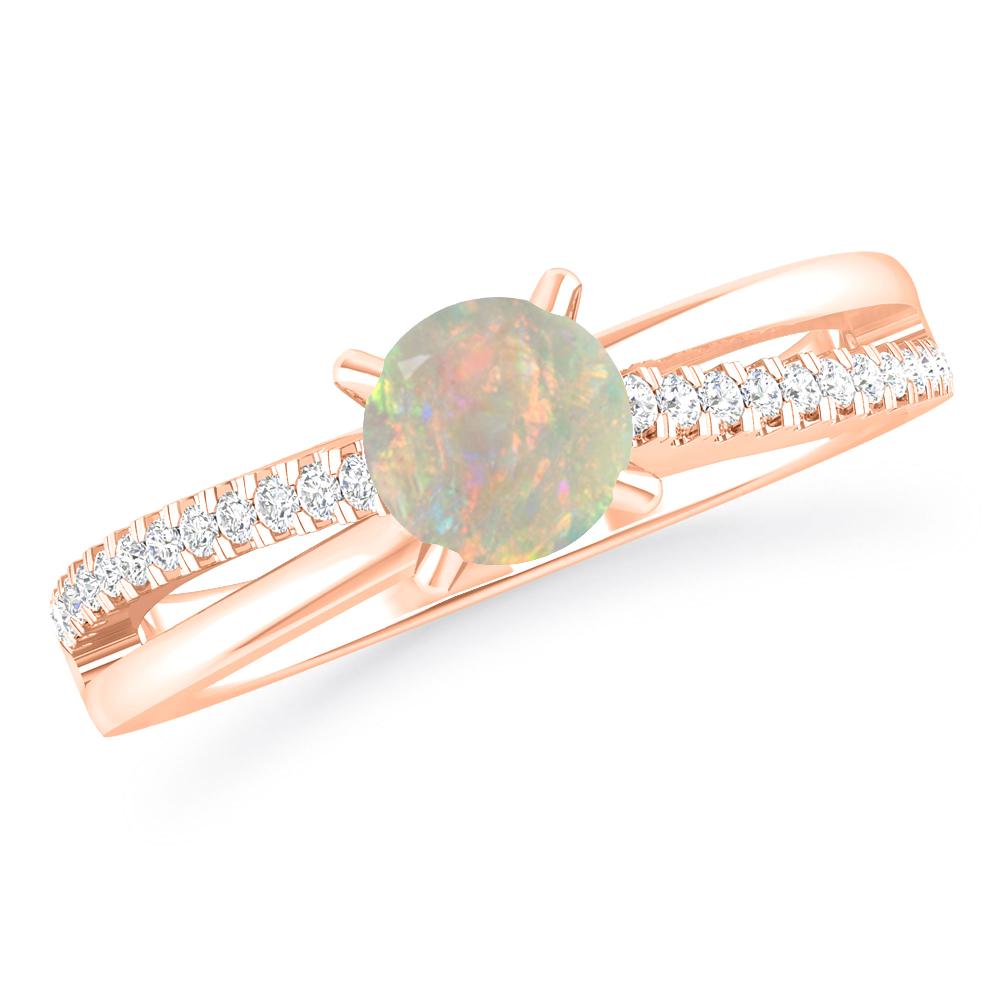 Rose Gold - Opal