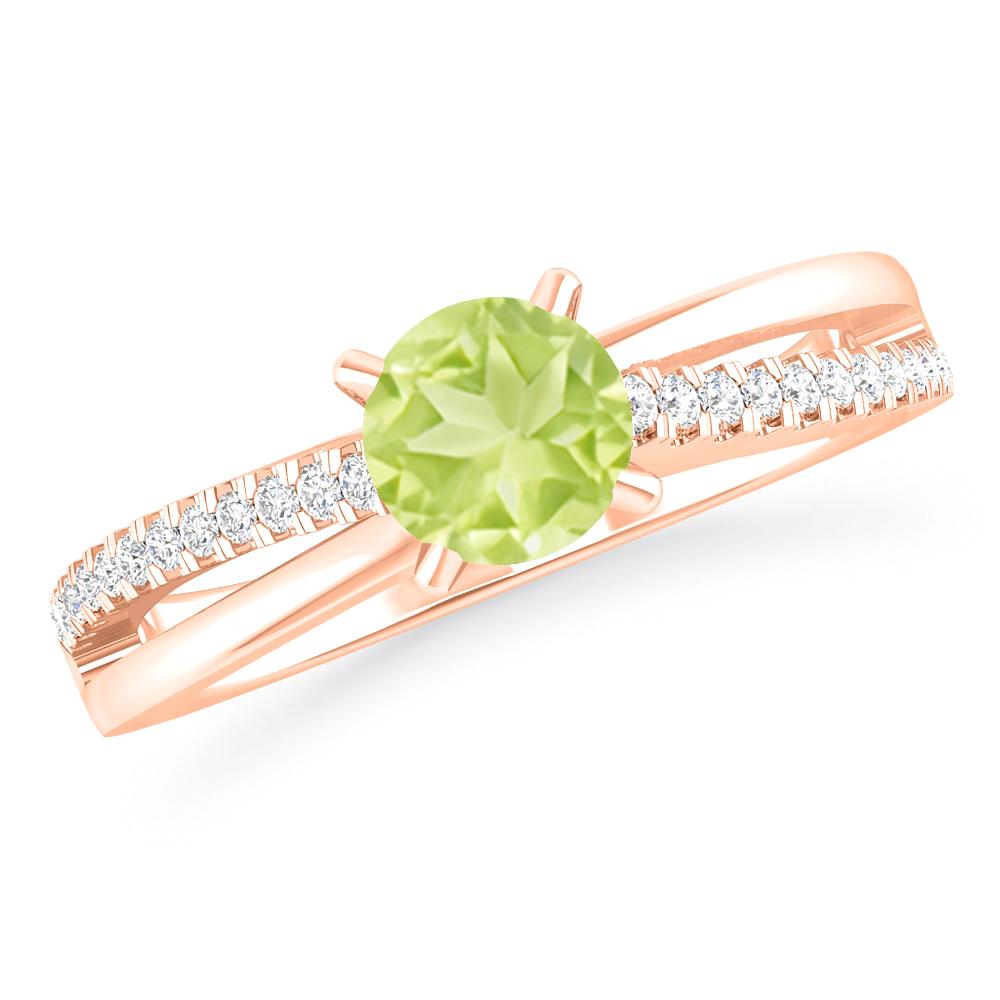 Rose Gold - Peridot