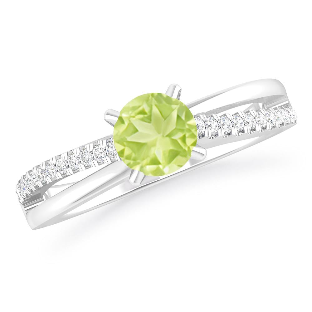 White Gold - Peridot