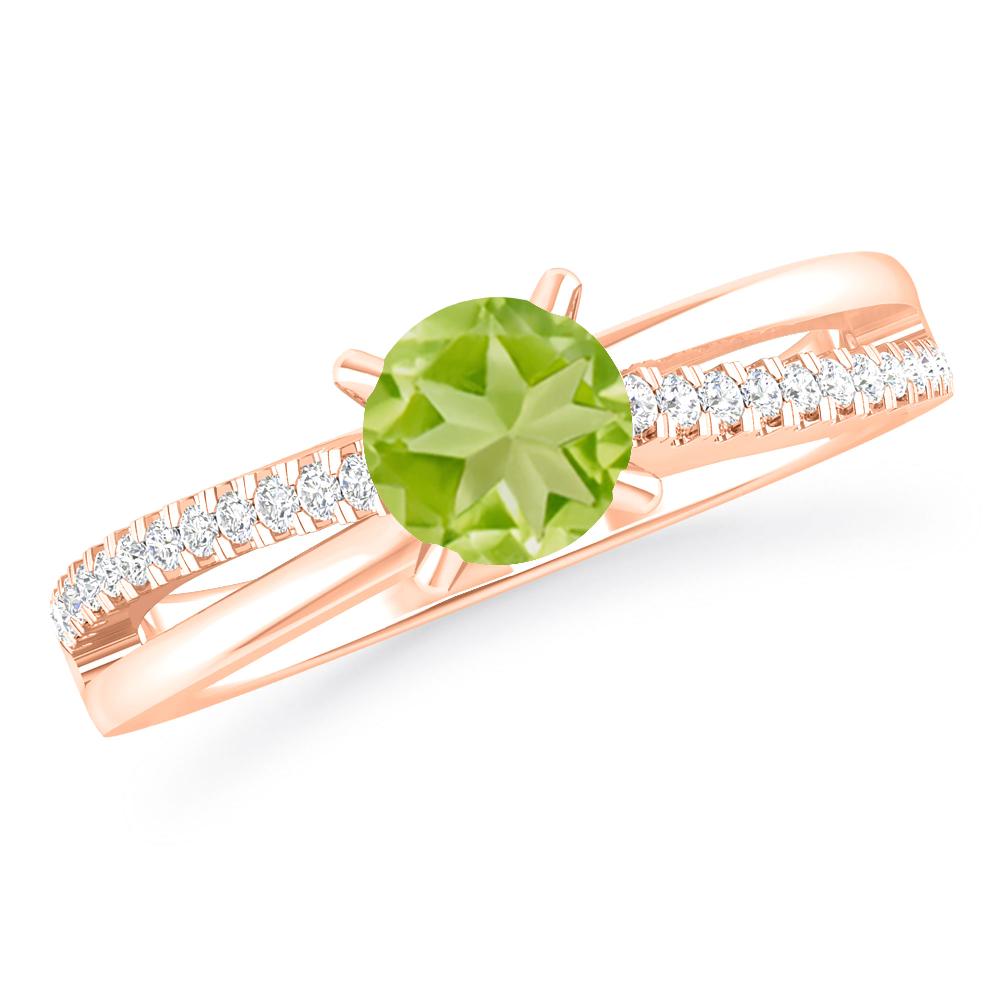 Rose Gold - Peridot