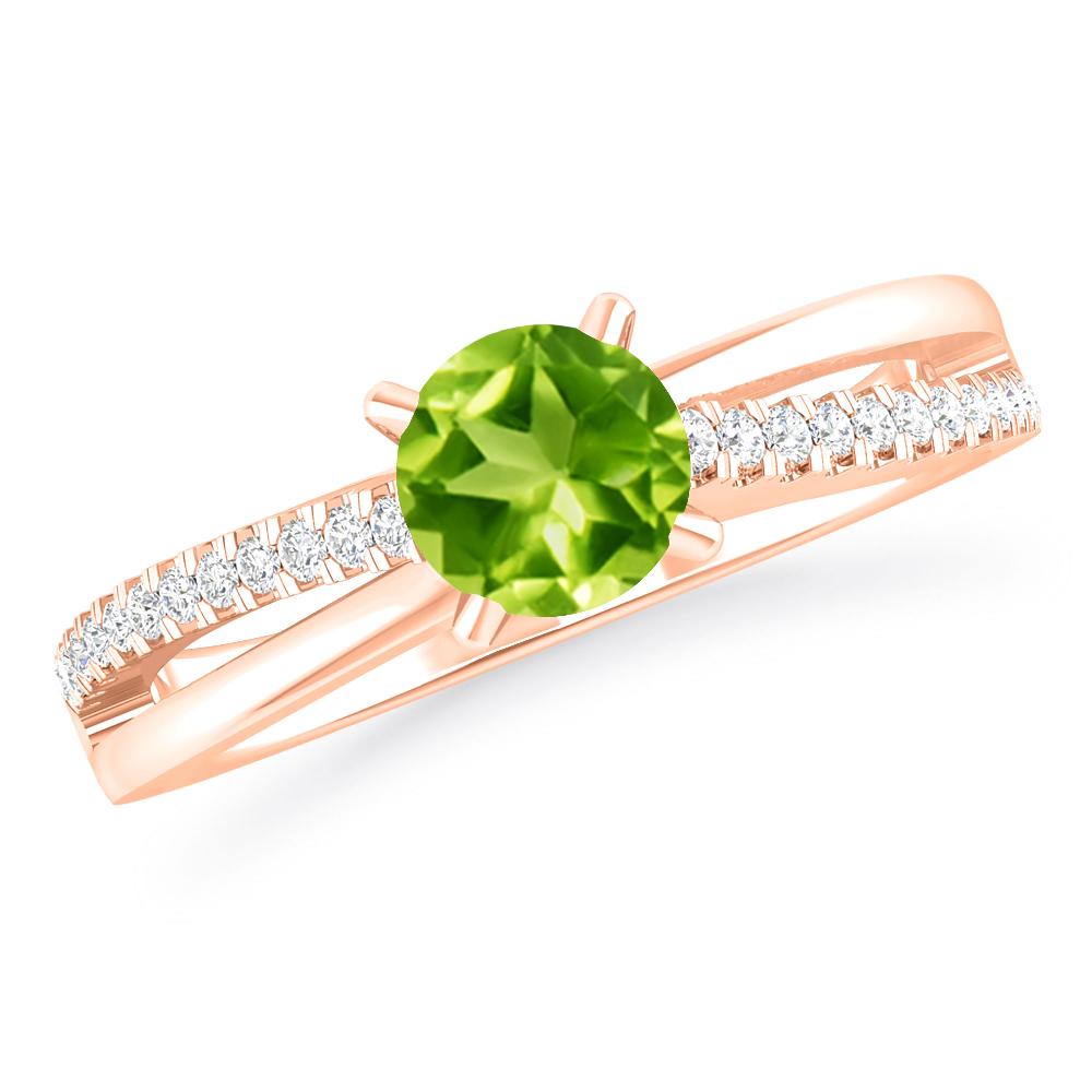 Rose Gold - Peridot