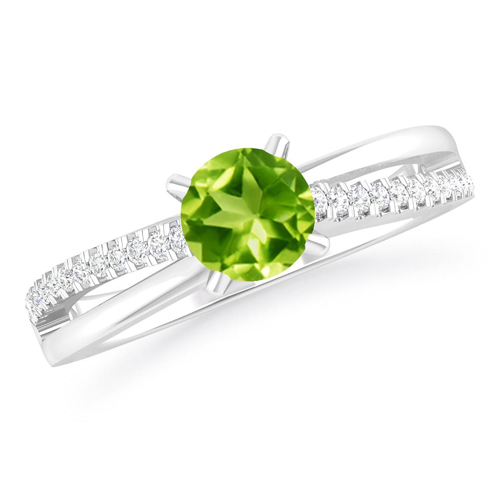 White Gold - Peridot