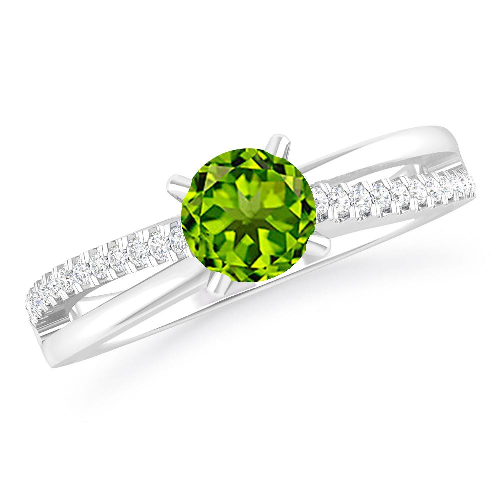 White Gold - Peridot