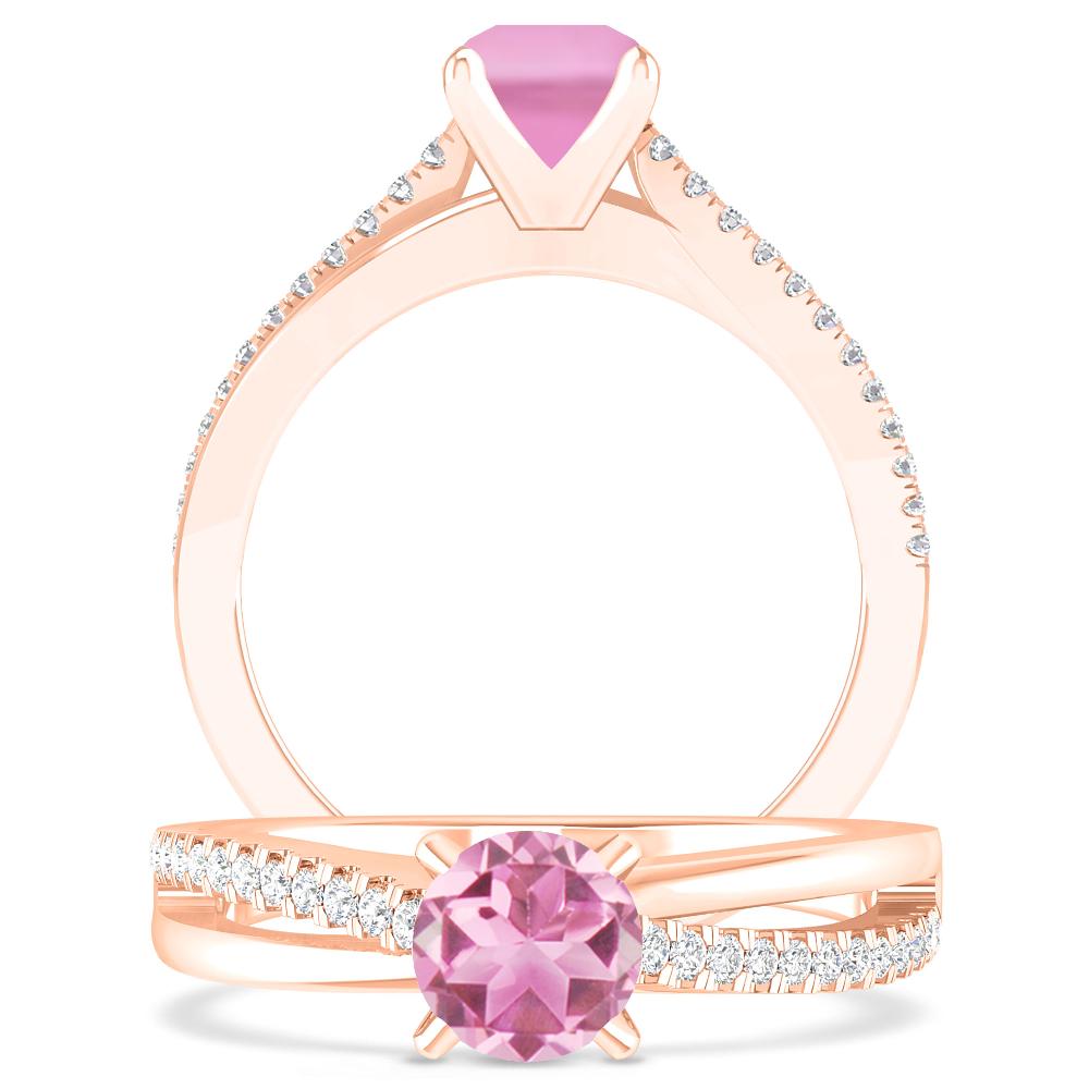 Rose Gold - Pink Tourmaline