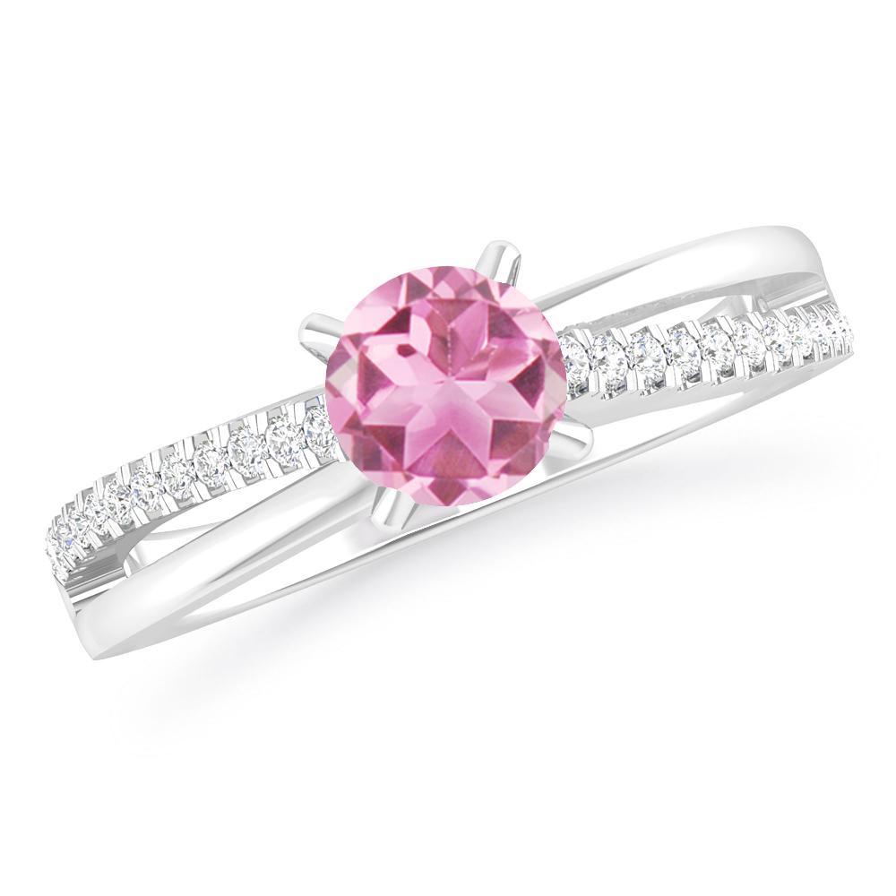 White Gold - Pink Tourmaline