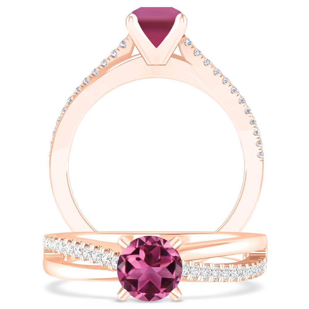 Rose Gold - Pink Tourmaline