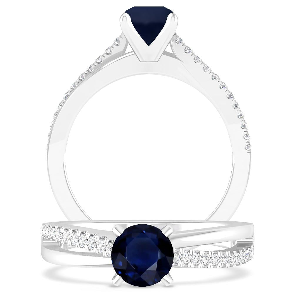 White Gold - Sapphire