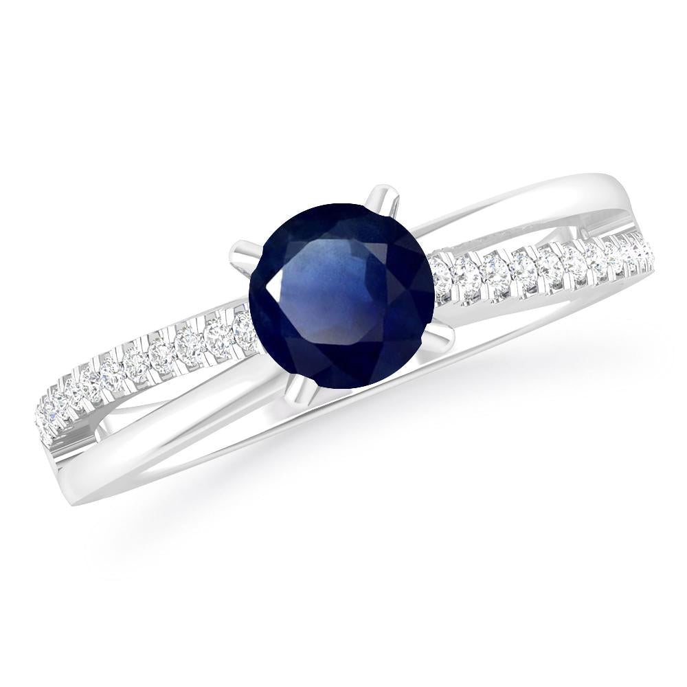 White Gold - Sapphire