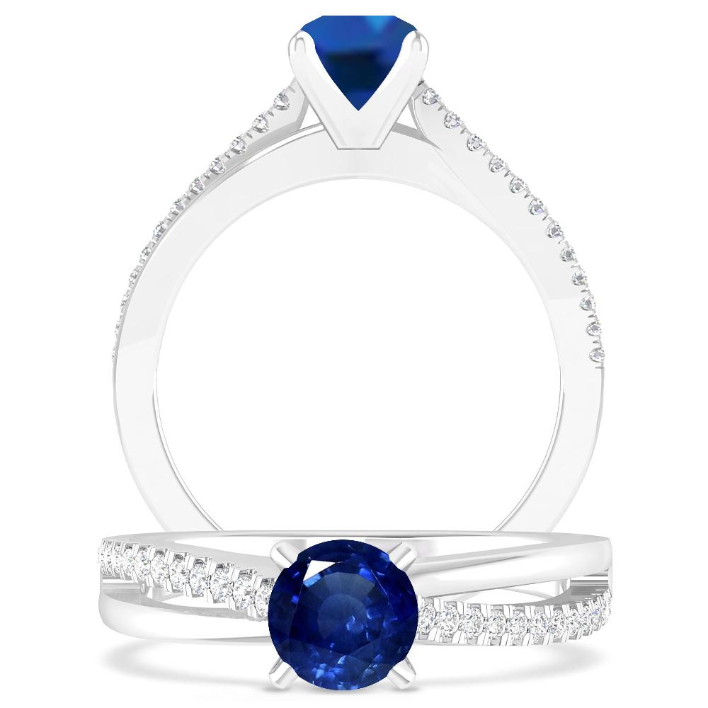 White Gold - Sapphire