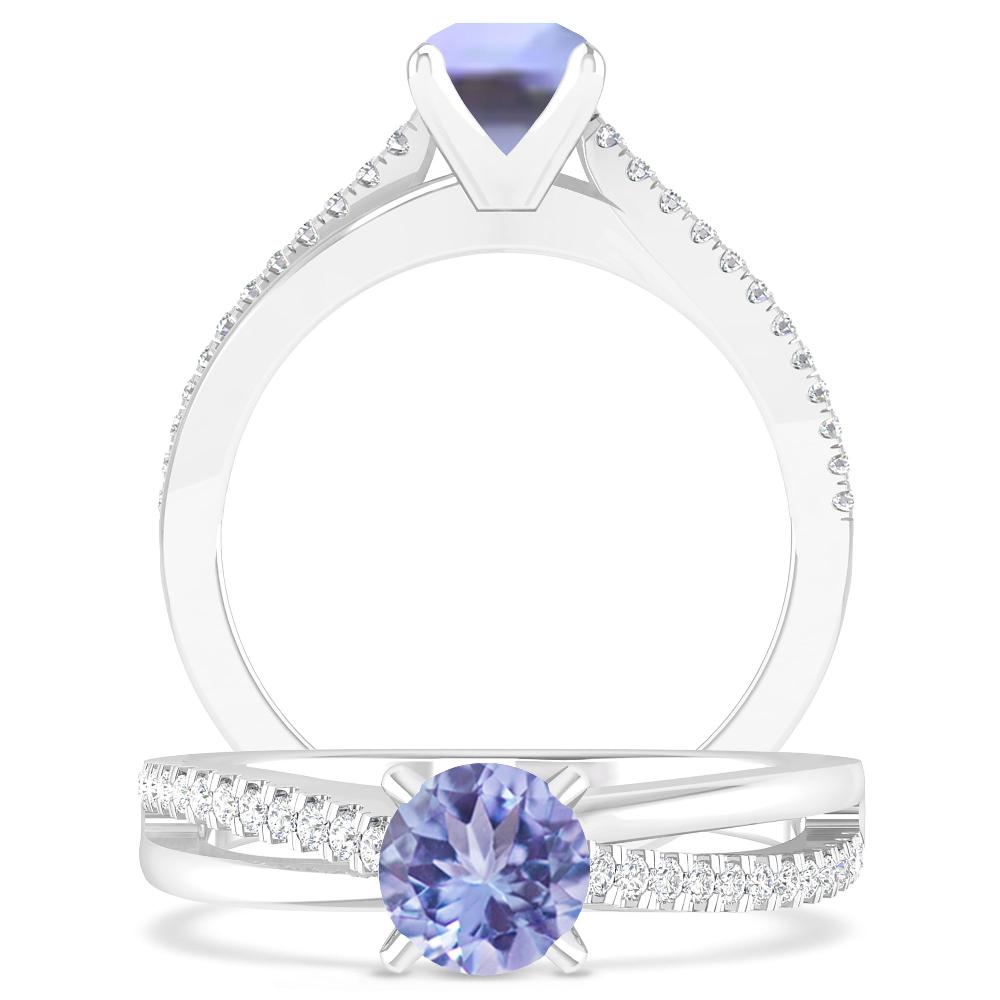 White Gold - Tanzanite