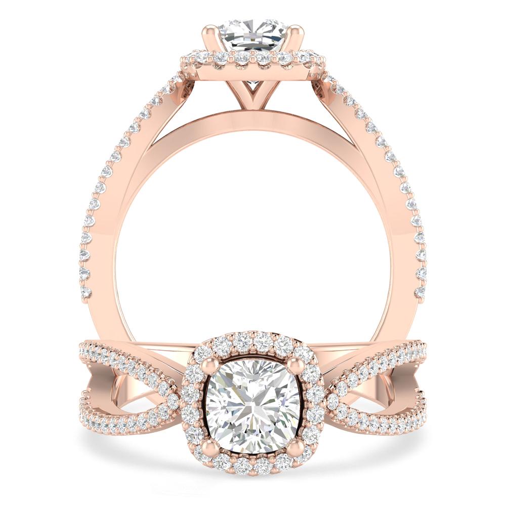 Rose Gold - Cushion