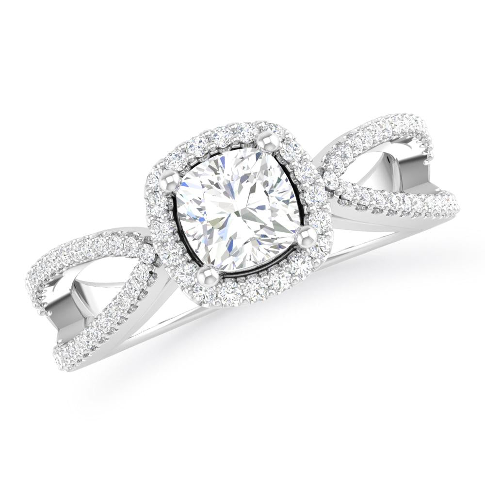White Gold - Cushion