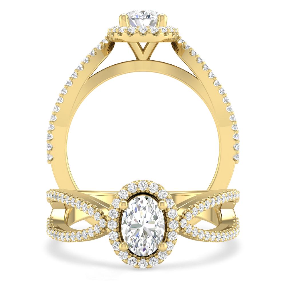 Yellow Gold - Oval