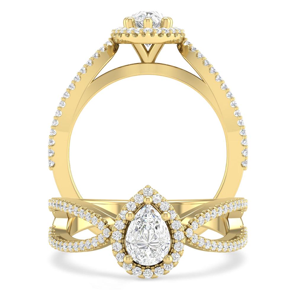 Yellow Gold - Pear