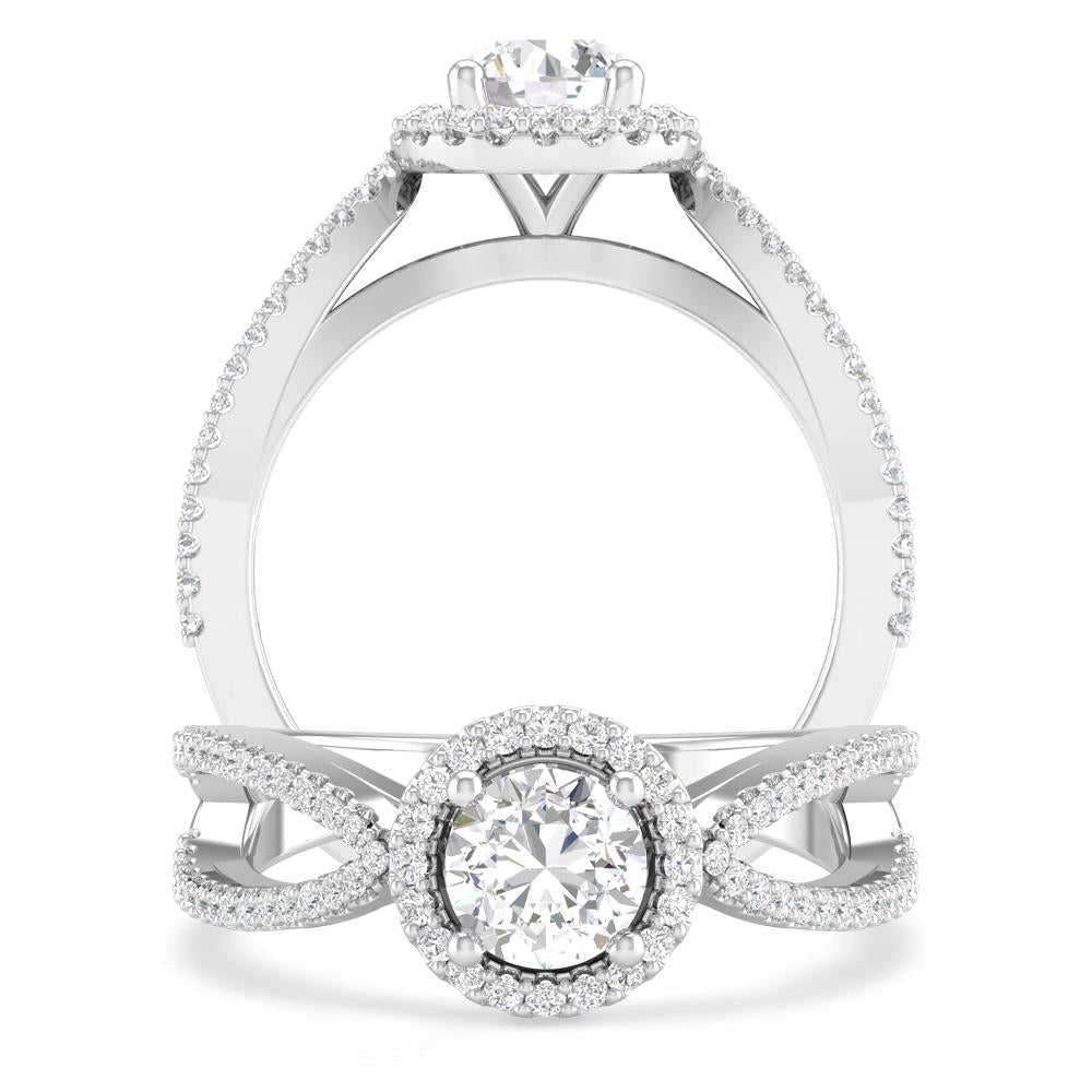White Gold - Round