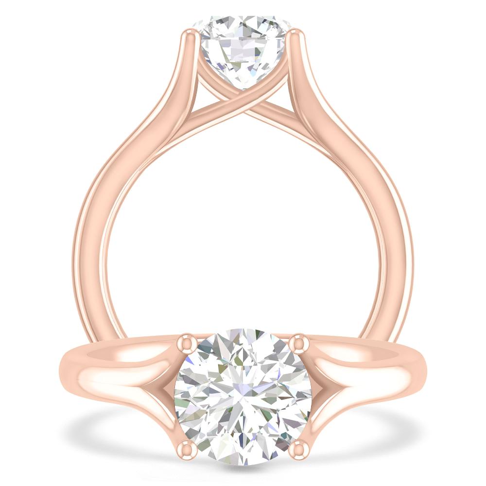 Rose Gold - Round
